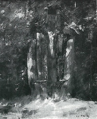 Crocifisso nel bosco da Lovis Corinth